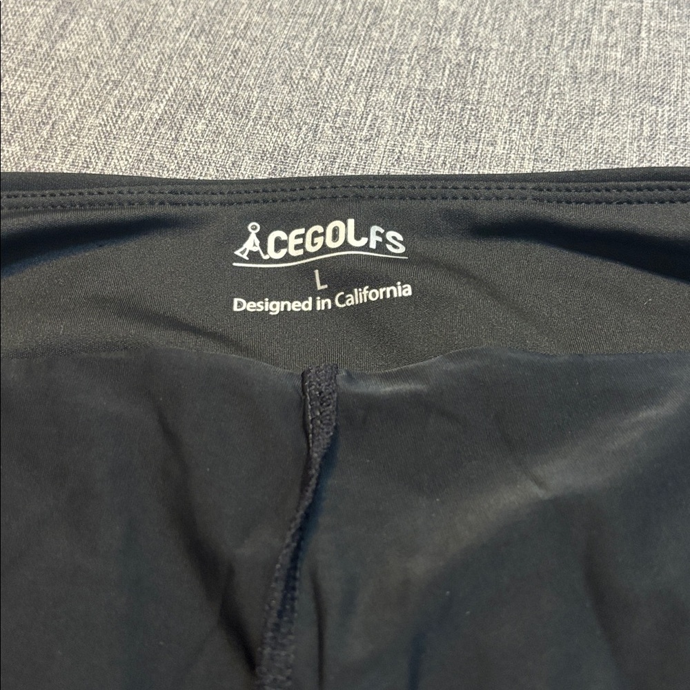 Acegolfs Basic 17 Inch Ruffle Skort UPF50+, Size Large - Picture 10 of 10
